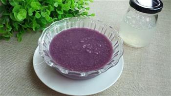 紫薯小米燕窝粥的做法步骤9