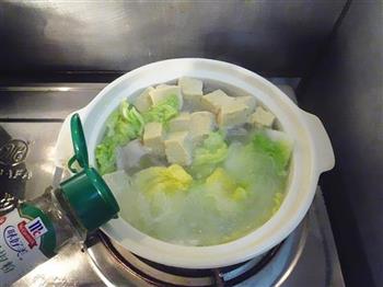 砂锅白菜冻豆腐的做法步骤9