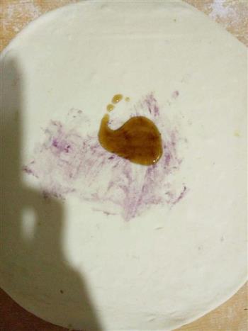 香甜咸紫薯酱馒头切片的做法图解2