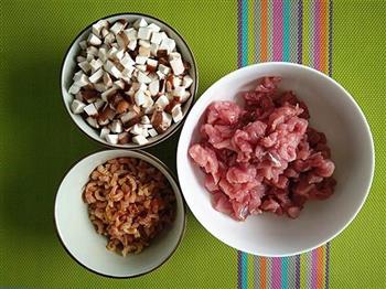 香菇海米肉酱的做法步骤1