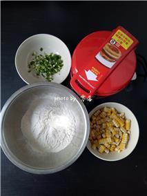 玉米煎饼的做法步骤1