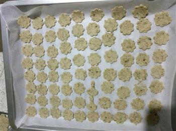 香脆海苔饼干香脆海苔燕麦芝麻饼干的做法步骤5