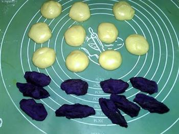 紫薯香蕉酥的做法图解7