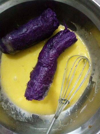 紫薯沙琪玛的做法步骤3