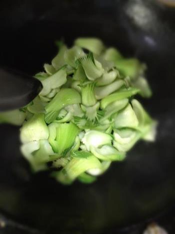 清炒青菜的做法步骤3