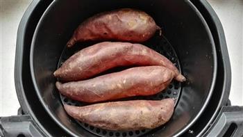 空气炸锅烤红薯的做法步骤4
