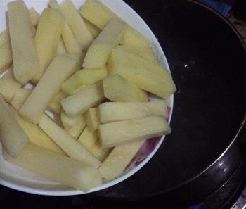 香煎孜然土豆条的做法步骤4