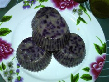 芝麻紫薯糕的做法步骤15