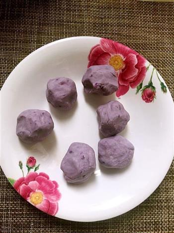 紫薯花生汤圆的做法步骤2