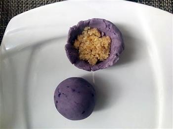 紫薯花生汤圆的做法步骤3
