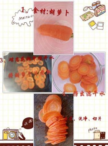 胡萝卜肉末蒸蛋的做法步骤1