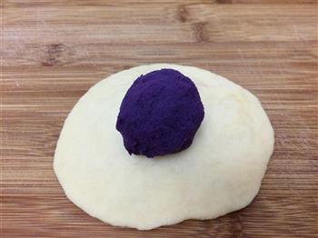 毛毛虫紫薯面包的做法步骤7