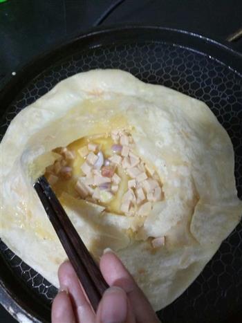 火腿鸡蛋灌饼的做法图解5