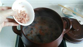 胡萝卜皮蛋瘦肉粥的做法步骤10