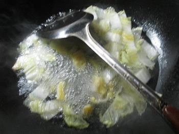 白菜煮鲜虾小馄饨的做法步骤4