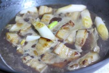 蕨菜黄豆炖肉的做法图解8