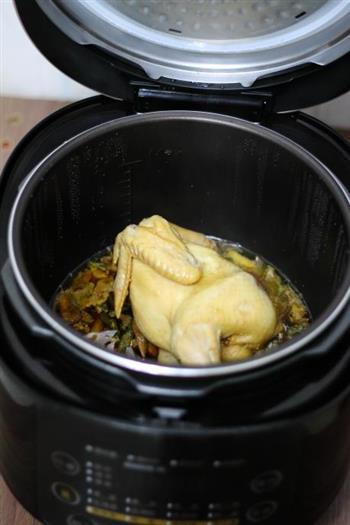 无水电压力锅焗鸡的做法图解9