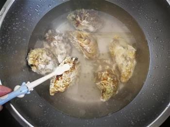金蒜剁椒蒸牡蛎的做法图解2