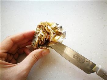 金蒜剁椒蒸牡蛎的做法图解4