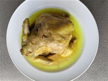 电饭锅版盐焗鸡的做法步骤12