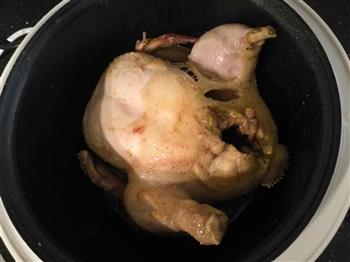 电饭锅版盐焗鸡的做法步骤8
