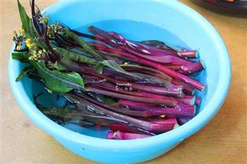 高汤紫菜心的做法步骤2