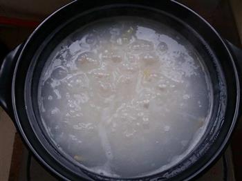 鲜虾鸡肉砂锅粥的做法步骤5