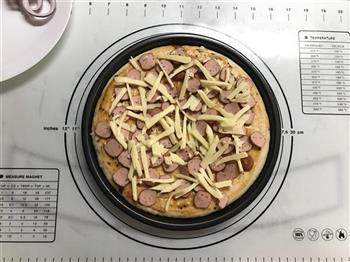 松软蘑菇披萨的做法图解11