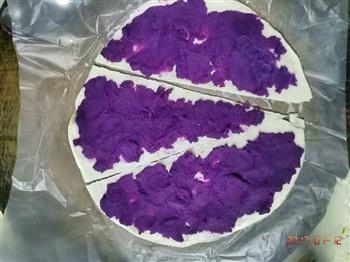 紫薯牛角包的做法步骤3