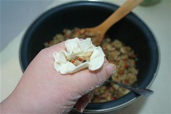 香菇糯米烧麦的做法图解16