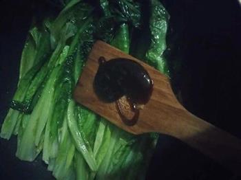 蚝油莴笋叶的做法图解5