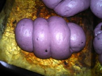 紫薯地瓜肠仔包的做法步骤11