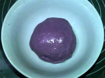 紫薯地瓜肠仔包的做法步骤3