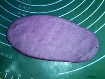 紫薯地瓜肠仔包的做法图解6