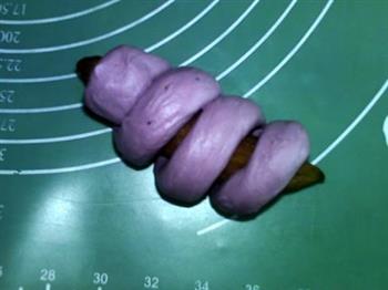 紫薯地瓜肠仔包的做法图解9