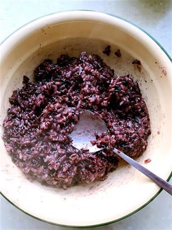 粟香紫米八宝饭的做法步骤3