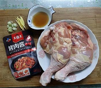 韩式香辣鸡肉卷的做法图解1