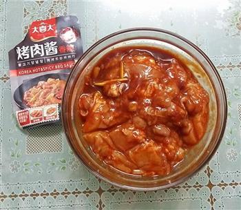 韩式香辣鸡肉卷的做法图解5