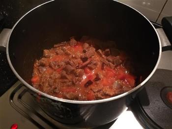 番茄炖牛腩的做法步骤10