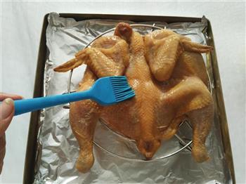 脆皮烤鸡的做法步骤9