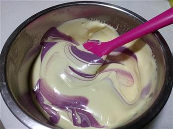 紫薯大理石戚风蛋糕的做法步骤14