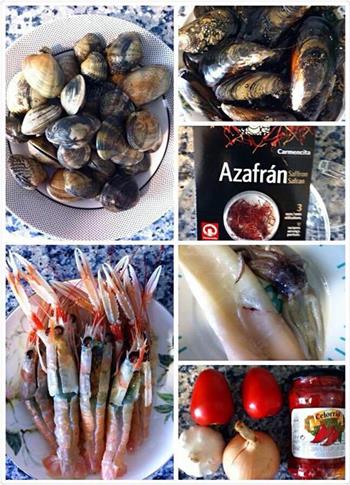 西班牙海鲜饭的做法图解1