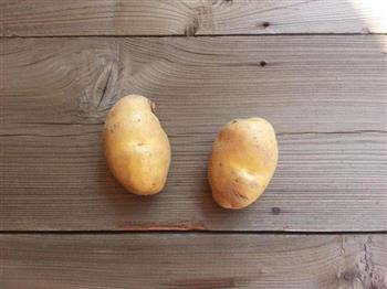 健康自制薯条的做法步骤1