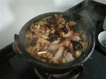 晋南土砂锅熬菜的做法步骤16