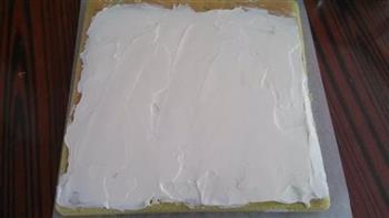 大麦若叶奶油蛋糕卷的做法步骤12