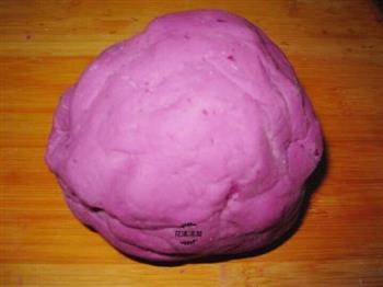 自制紫薯打卤面的做法图解1