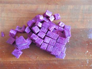 薯香紫米南瓜盅的做法图解6