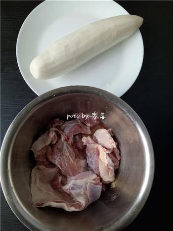 萝卜烧羊肉的做法步骤1