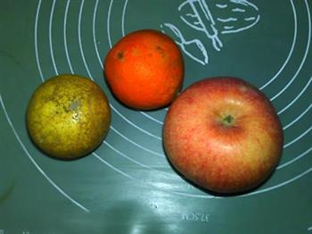 柚橙苹果蜜饮的做法图解1