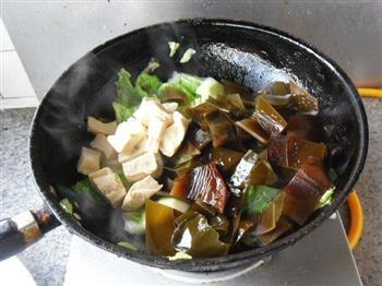 海带白菜烧豆腐的做法步骤8